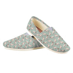 Laurel Green Bull Terrier Pattern Print Casual Shoes