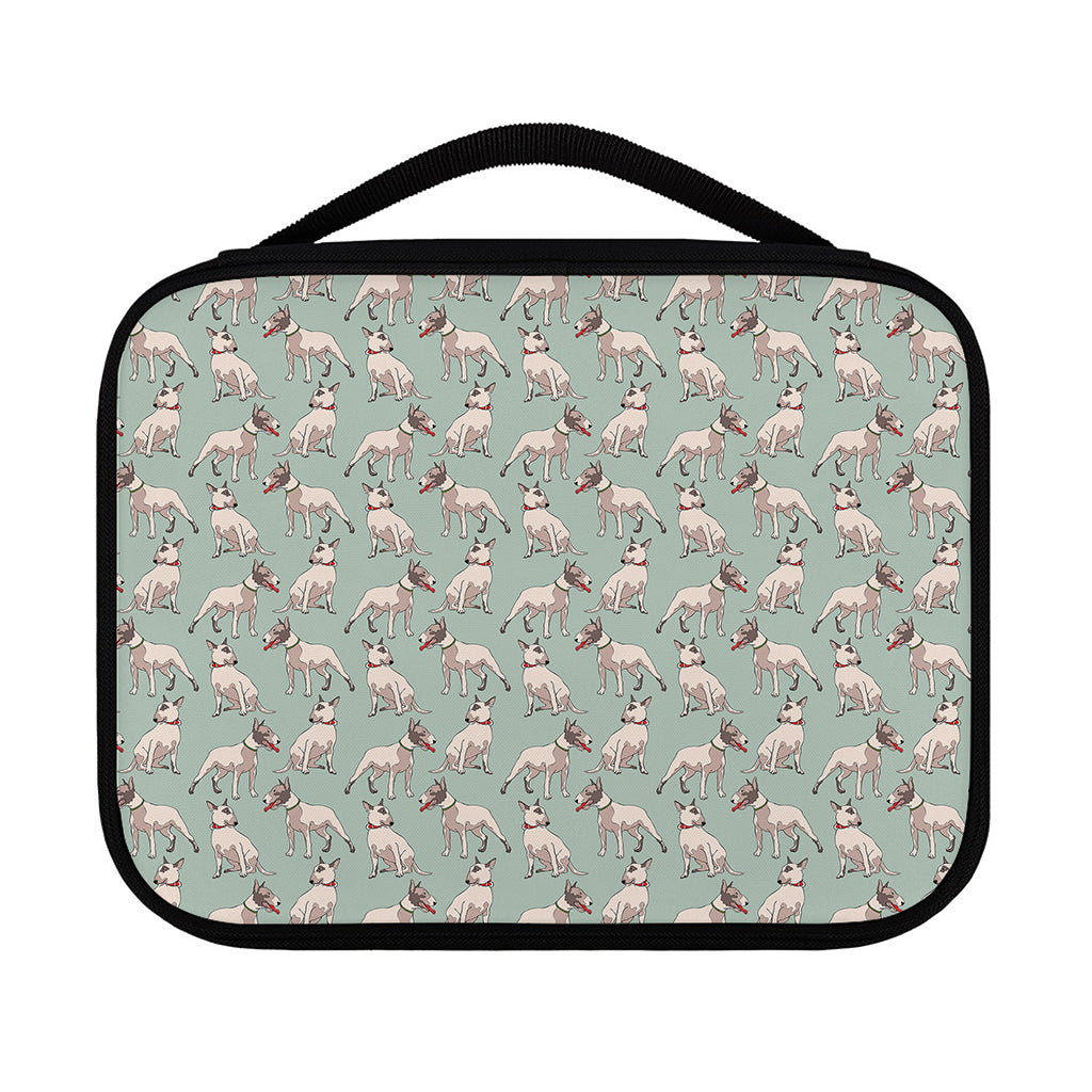 Laurel Green Bull Terrier Pattern Print Classic Bible Case