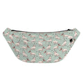 Laurel Green Bull Terrier Pattern Print Fanny Pack