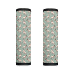 Laurel Green Bull Terrier Pattern Print Handle Covers