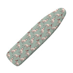 Laurel Green Bull Terrier Pattern Print Ironing Board Cover