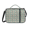 Laurel Green Bull Terrier Pattern Print Shoulder Strap Bible Bag