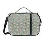 Laurel Green Bull Terrier Pattern Print Shoulder Strap Bible Bag