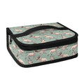 Laurel Green Bull Terrier Pattern Print Small Lunch Bag