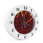 Lava Burning Print Alarm Clock