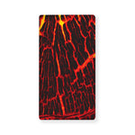 Lava Burning Print Baby Crib Sheet