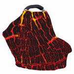 Lava Burning Print Baby Seat Cover