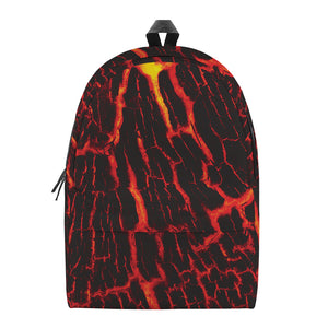 Lava Burning Print Backpack