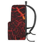 Lava Burning Print Backpack