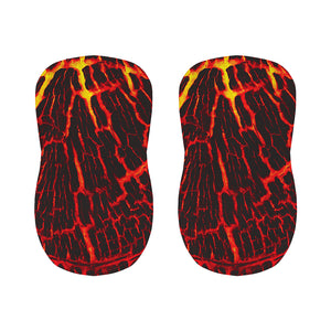 Lava Burning Print Bar Stool Covers