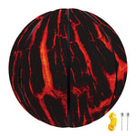 Lava Burning Print Basketball
