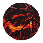 Lava Burning Print Basketball