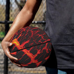 Lava Burning Print Basketball