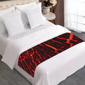 Lava Burning Print Bed Runner