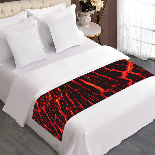 Lava Burning Print Bed Runner