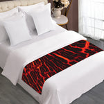 Lava Burning Print Bed Runner