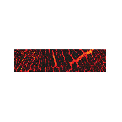 Lava Burning Print Bed Runner