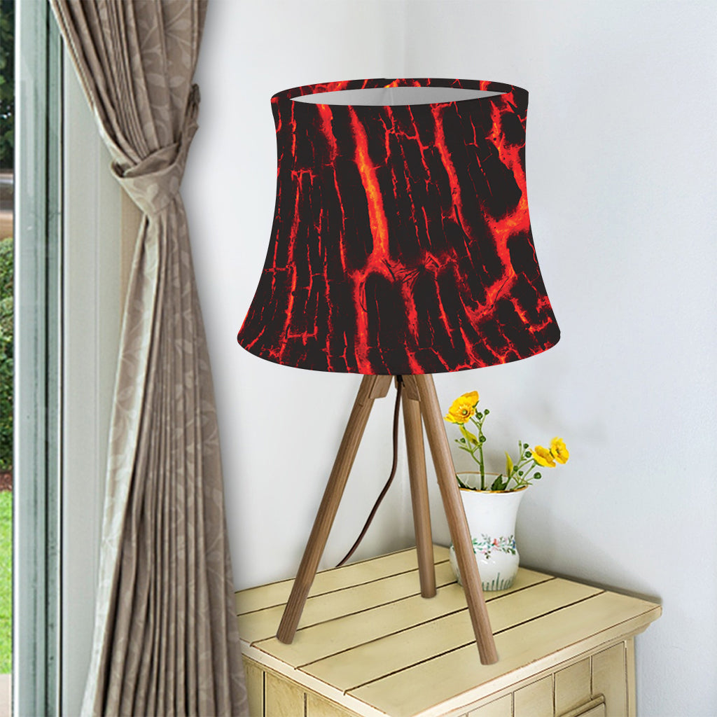 Lava Burning Print Bell Lamp Shade