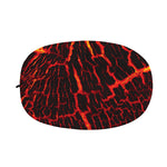 Lava Burning Print Car Side Mirror Covers