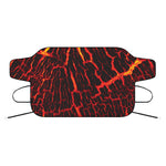 Lava Burning Print Car Windshield Snow Cover