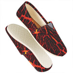 Lava Burning Print Casual Shoes