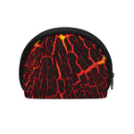 Lava Burning Print Coin Purse