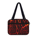 Lava Burning Print Double Strap Bible Bag
