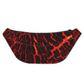 Lava Burning Print Fanny Pack