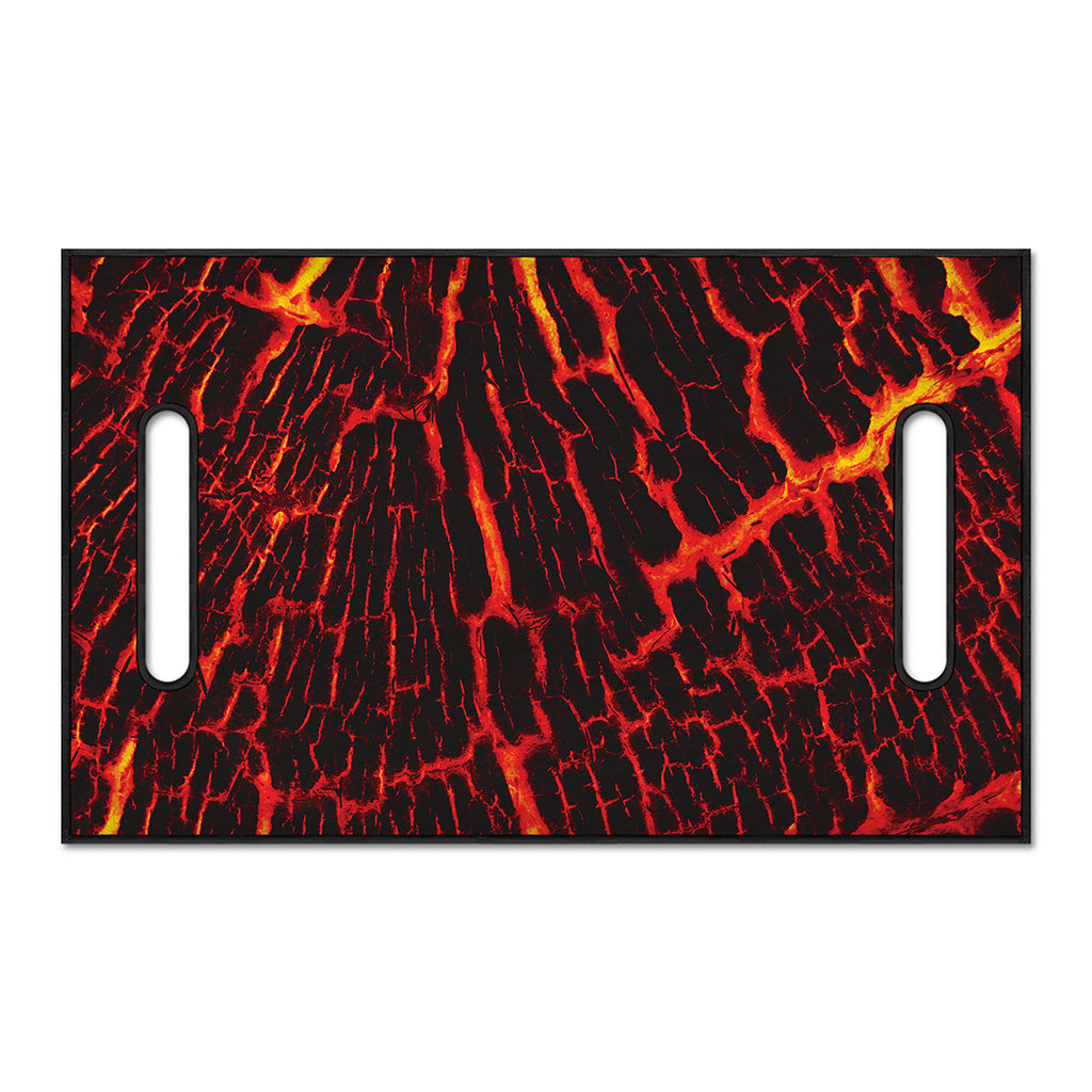 Lava Burning Print Golf Cart Seat Cover