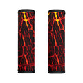 Lava Burning Print Handle Covers