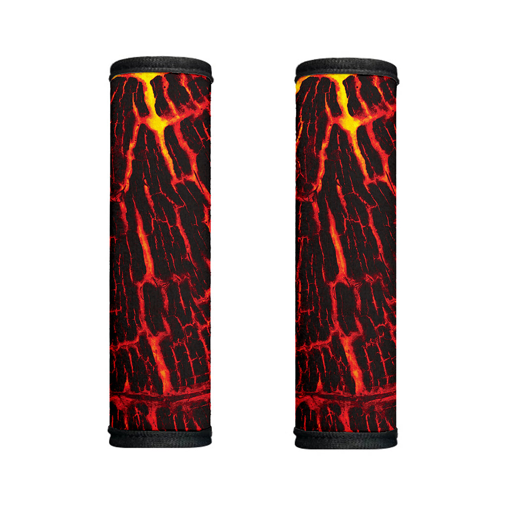 Lava Burning Print Handle Covers
