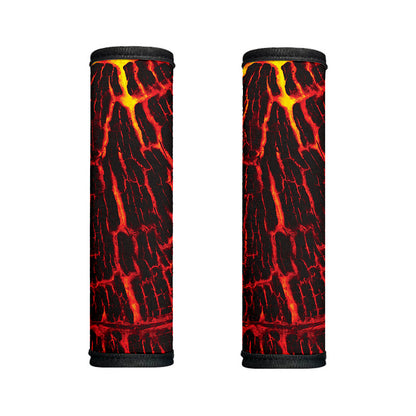 Lava Burning Print Handle Covers