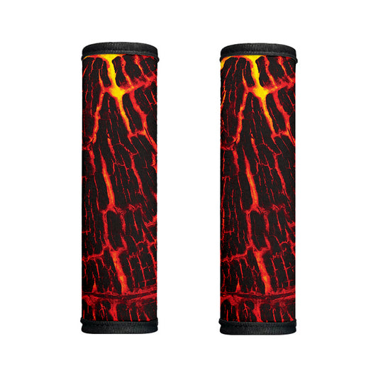 Lava Burning Print Handle Covers