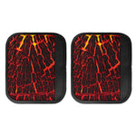 Lava Burning Print Handle Covers