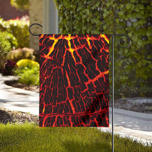 Lava Burning Print House Flag