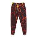 Lava Burning Print Jogger Pants