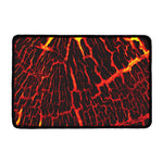 Lava Burning Print Kitchen Mat