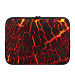 Lava Burning Print Laptop Sleeve