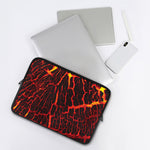 Lava Burning Print Laptop Sleeve