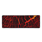 Lava Burning Print Long Kitchen Mat