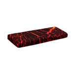 Lava Burning Print Piano Keyboard Cover