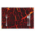 Lava Burning Print Placemat