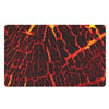 Lava Burning Print Polyester Doormat