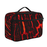 Lava Burning Print Portable Lunch Bag
