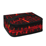 Lava Burning Print Small Lunch Bag