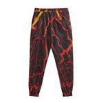 Lava Burning Print Sweatpants