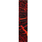 Lava Burning Print Table Runner