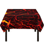 Lava Burning Print Tablecloth