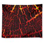 Lava Burning Print Tapestry