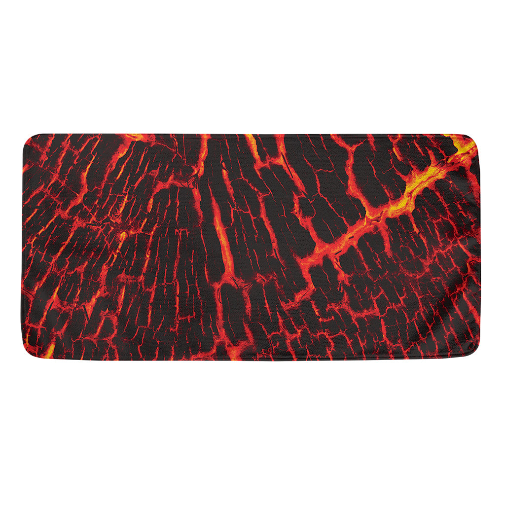 Lava Burning Print Towel